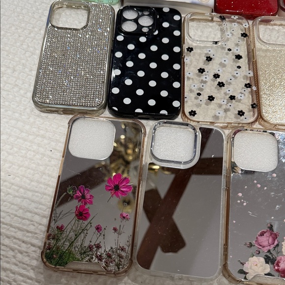 iPhone 14 Pro Rifle Paper Co. Floral and Glitter Phone Case Collection - Picture 5 of 5